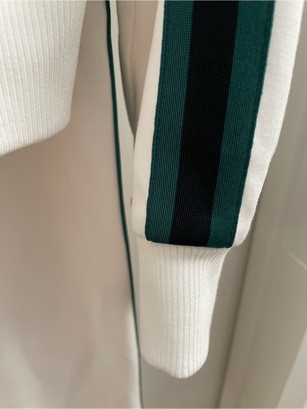 VARLEY Set Track Suit White Pants Side Stripe. Top is Large/Bottom XL EUC - Picture 6 of 14
